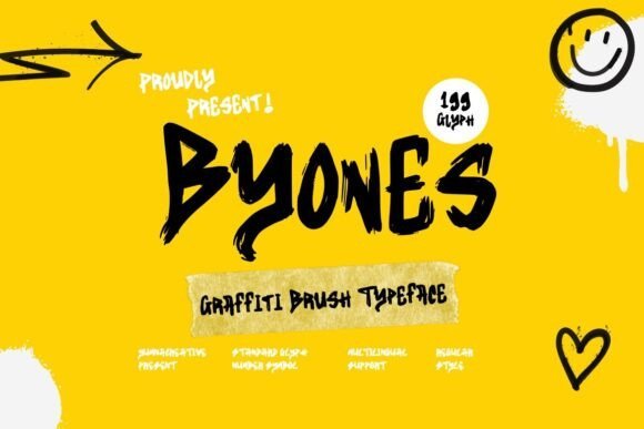 Byones Font - Featured Image