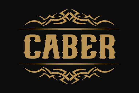 Caber Font - Featured Image