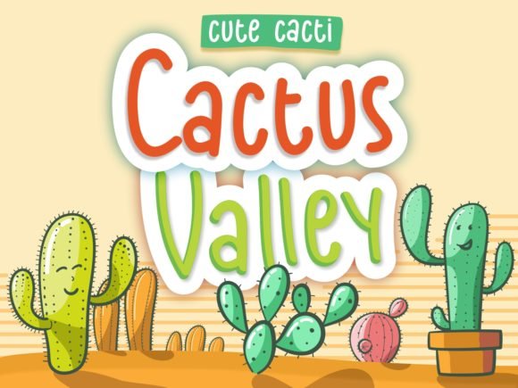 Cactus Valley Font - Featured Image
