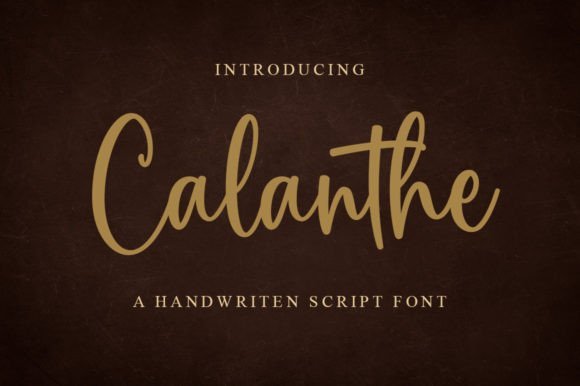 Calanthe Font - Featured Image