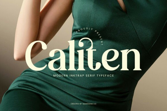 Caliten Font - Featured Image