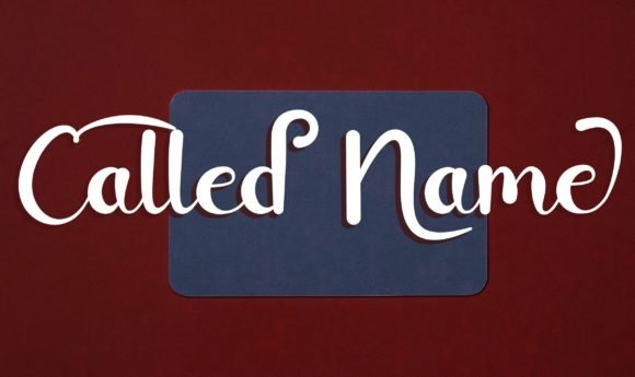 Called Name Font - Featured Image