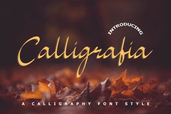 Calligrafia Font - Featured Image