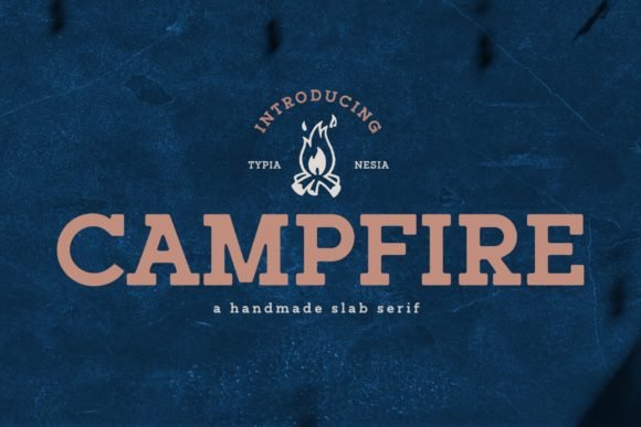 Campfire Font - Featured Image