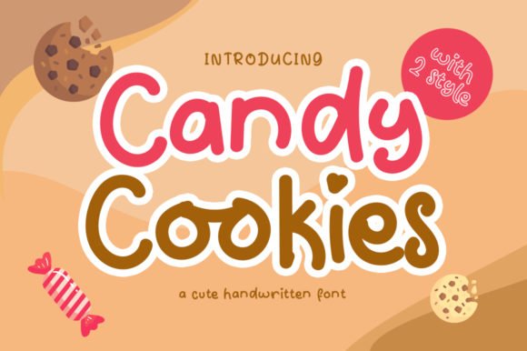 Candy Cookies Font - Featured Image