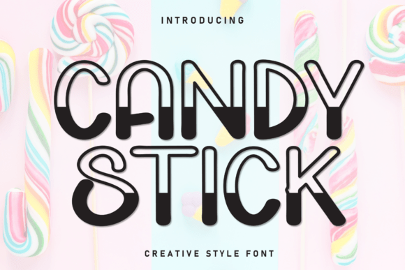 Candy Stick Font - Featured Image