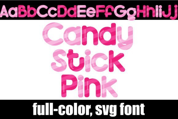 Candy Stick Pink Font - Featured Image