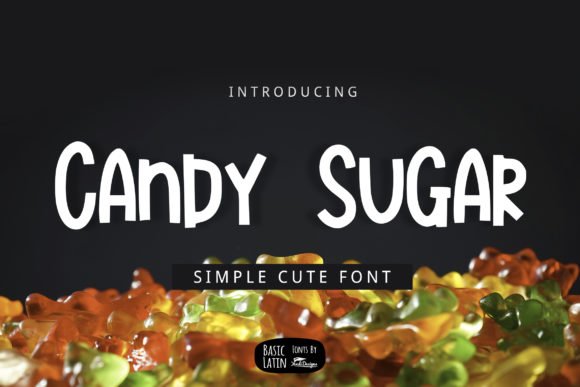Candy Sugar Font - Featured Image