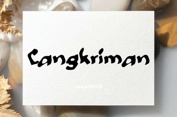 Cangkriman Font - Featured Image
