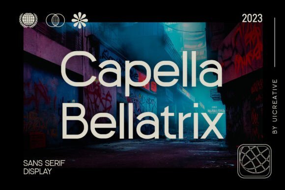Capella Bellatrix Font - Featured Image