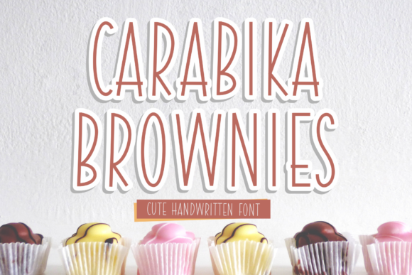 Carabika Brownies Font - Featured Image