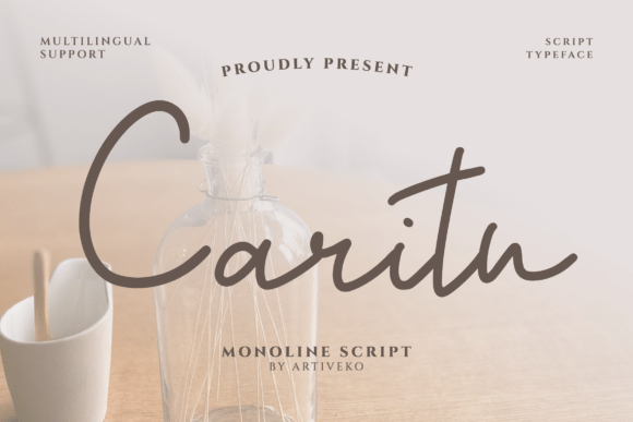 Caritu Font - Featured Image