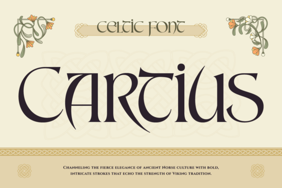 Cartius Font - Featured Image