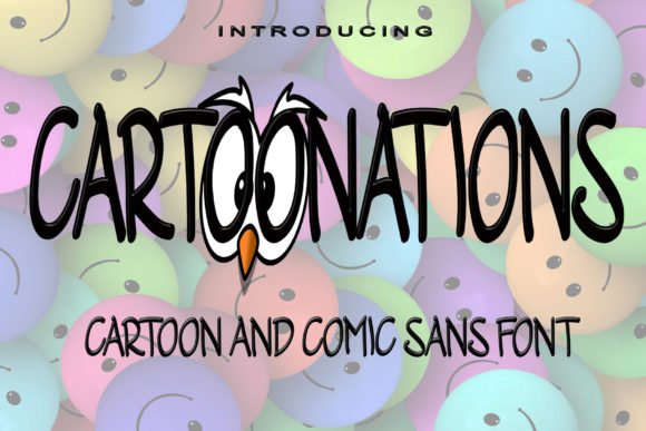 Cartoonations Font - Featured Image