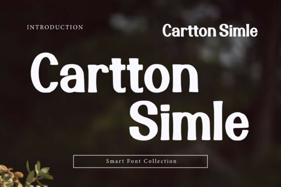 Cartton Simle Font - Featured Image
