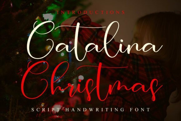 Catalina Christmas Font - Featured Image