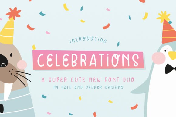 Celebrations Font - Featured Image