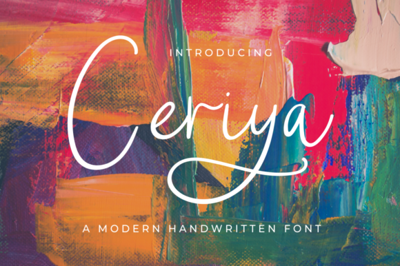 Ceriya Font - Featured Image