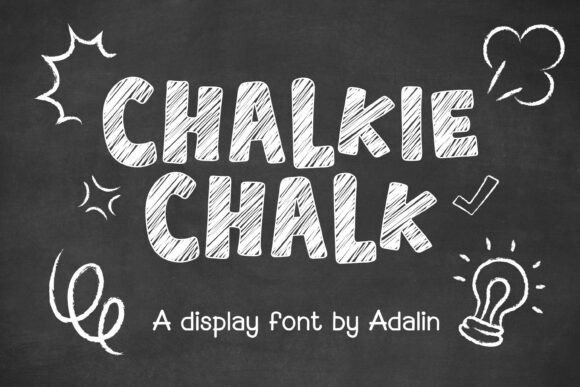 Chalkiechalk Font - Featured Image