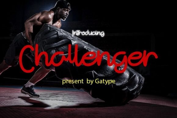Challenger Font - Featured Image