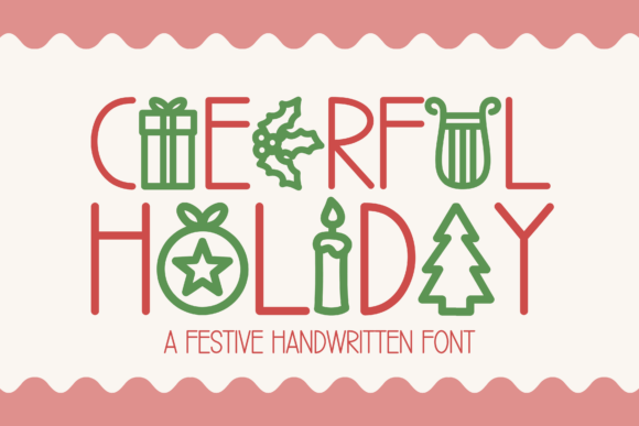 Cheerful Holiday Font - Featured Image
