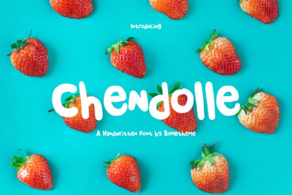 Chendolle Font - Featured Image