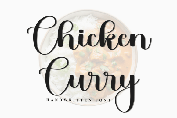 Chicken Curry Font - Featured Image
