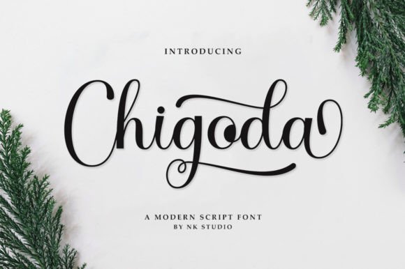 Chigoda Font - Featured Image
