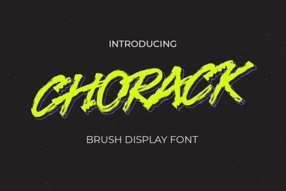 Chorack Font - Featured Image