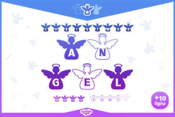 Christmas Angel Font - Featured Image