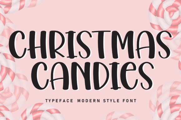 Christmas Candies Font - Featured Image