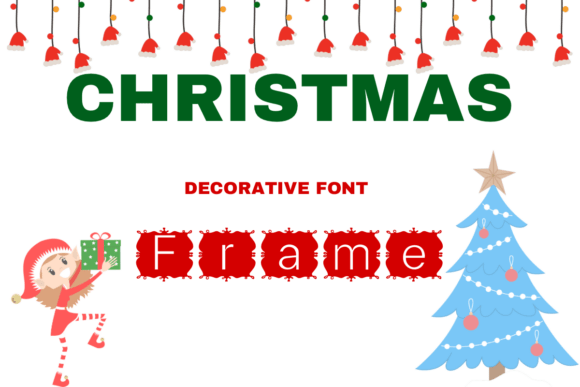 Christmas Frame Font - Featured Image