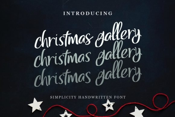 Christmas Gallery Font - Featured Image