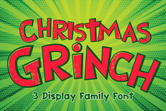 Christmas Grinch Font - Featured Image
