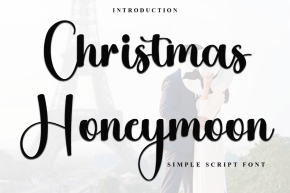 Christmas Honeymoon Font - Featured Image