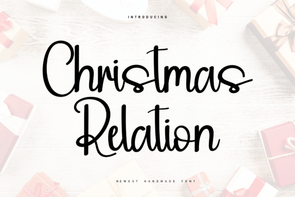 Christmas Relation Font - Featured Image