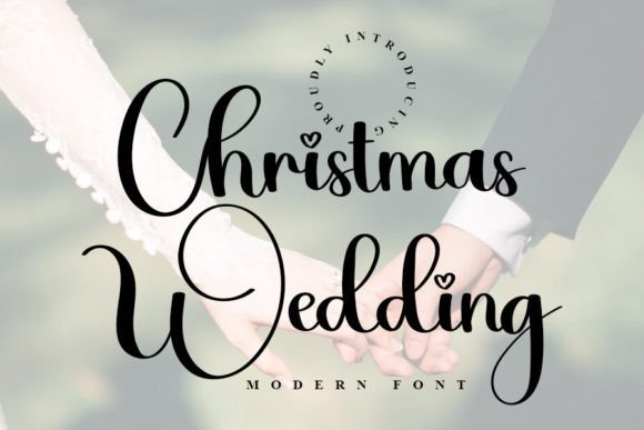 Christmas Wedding Font - Featured Image