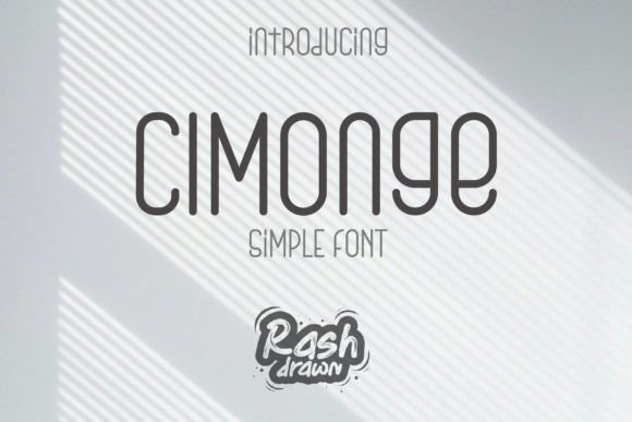 Cimonge Font - Featured Image