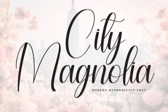 City Magnolia Font - Featured Image