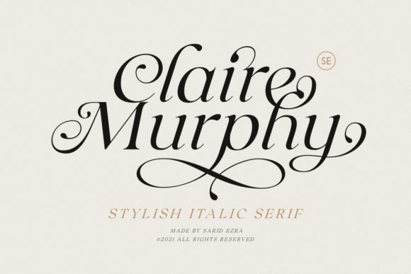 Claire Murphy Font - Featured Image
