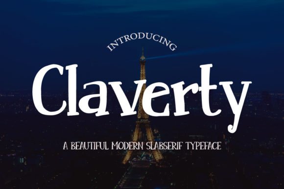 Claverty Font - Featured Image