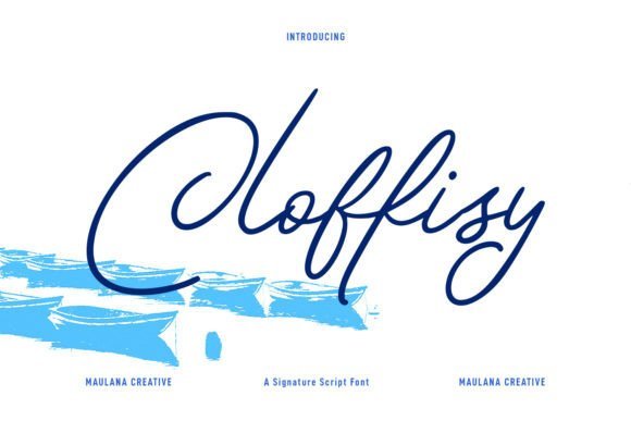 Cloffisy Font - Featured Image