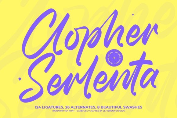 Clopher Serlenta Font - Featured Image