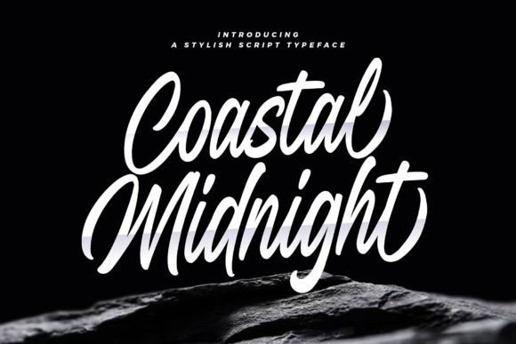 Coastal Midnight Font - Featured Image