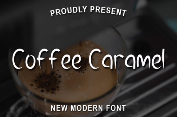Coffee Caramel Font - Featured Image