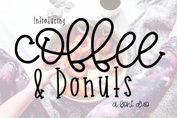 Coffee & Donuts Font - Featured Image