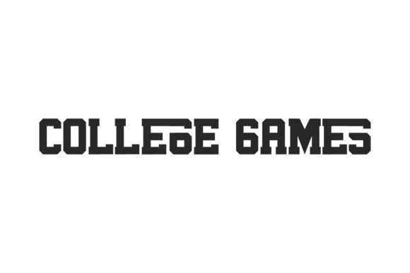 College Games Font - Featured Image