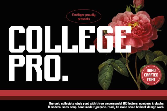 College Pro Font - Featured Image