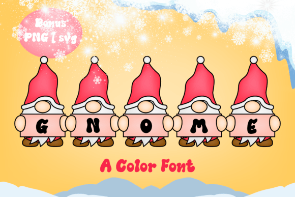 Color Gnome Font - Featured Image