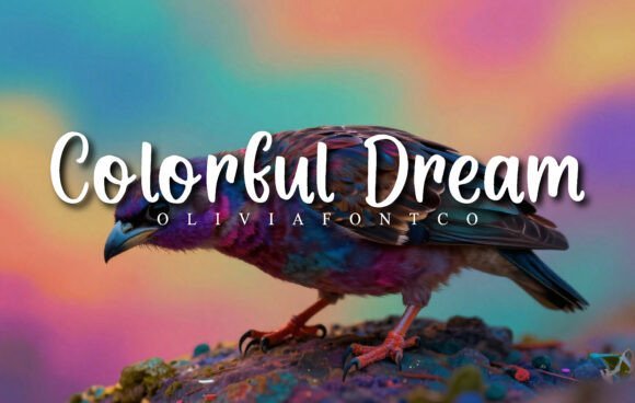 Colorful Dream Font - Featured Image